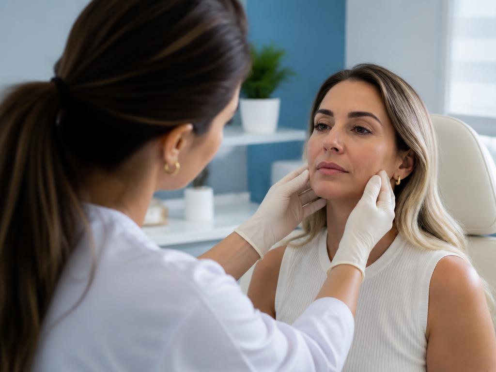Avaliação facial individualizada antes do procedimento de harmonização