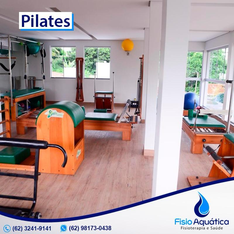 Estúdio de Pilates da Fisio Aquática com aparelhos completos